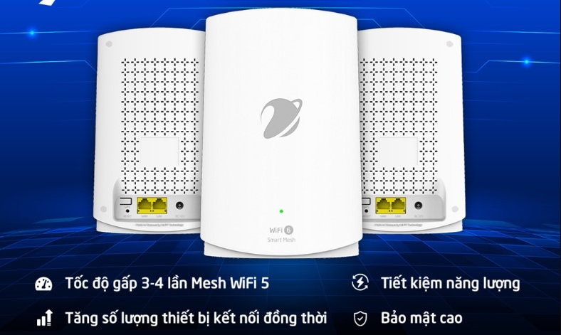 Tận hưởng tốc độ Internet "khủng" với Wifi Mesh 6 và Gói cước Fiber VNN mới của VNPT