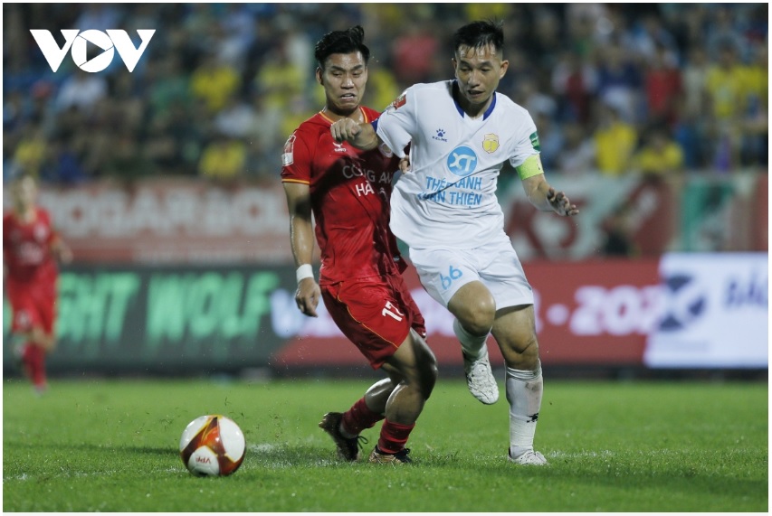 Vòng 4 giai đoạn 2 V-League 2023: CLB Công an Hà Nội giành chiến thắng nhọc nhằn trước Nam Định