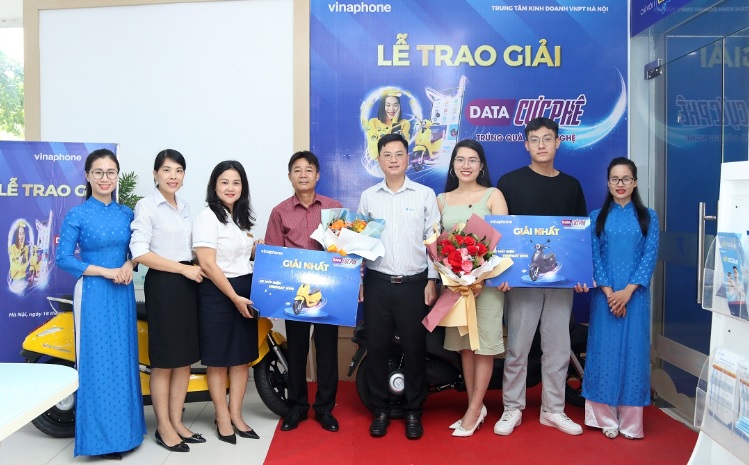 Lễ Trao Giải Thưởng "Data Cực Phê – Trúng Quà Công Nghệ" Của VNPT Hà Nội
