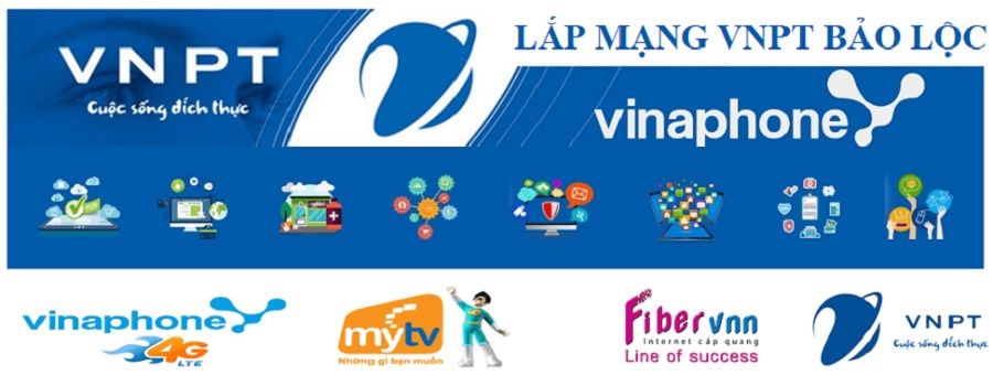 Lắp mạng cáp quang VNPT TP Bảo Lộc - Tốc độ cao, giá rẻ