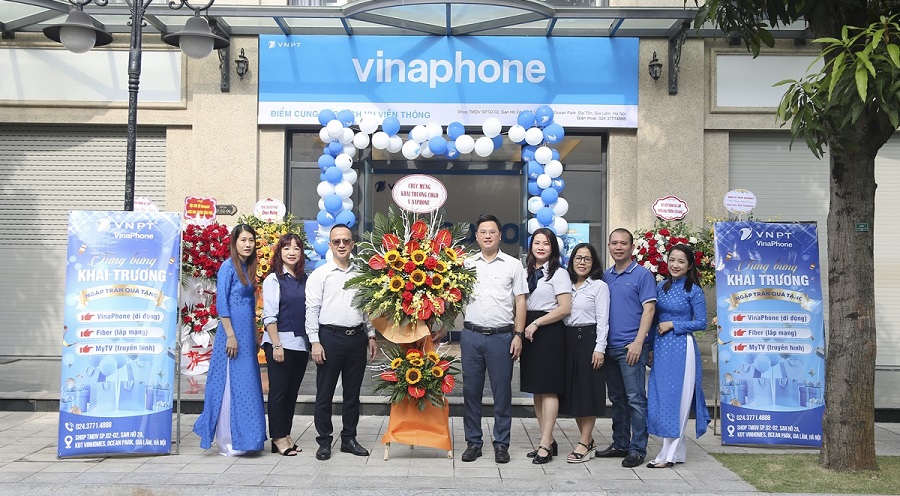VNPT Hà Nội khai trương cửa hàng giao dịch tại Vinhomes Ocean Park